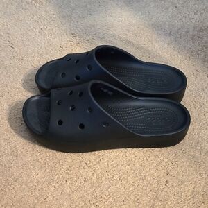 Classic Crocs Platform Slide
